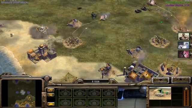 [C&C Generals] 1vs7 - Marauder-style with the GLA смотреть онлайн