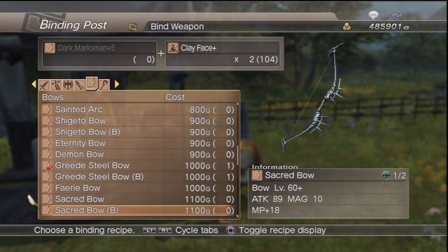 WKC 2 Weapon -- Bows Level 20 Complete Binding List White Knight Chronicles II HD смотреть онлайн
