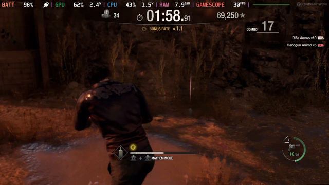 Resident Evil 4: The Mercenaries on Steam Deck | Gameplay смотреть онлайн
