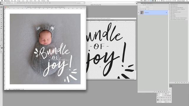 How to add a PNG File overlay to your image or photo using Photoshop смотреть онлайн