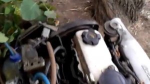 Запуск дизеля NISSAN CD20