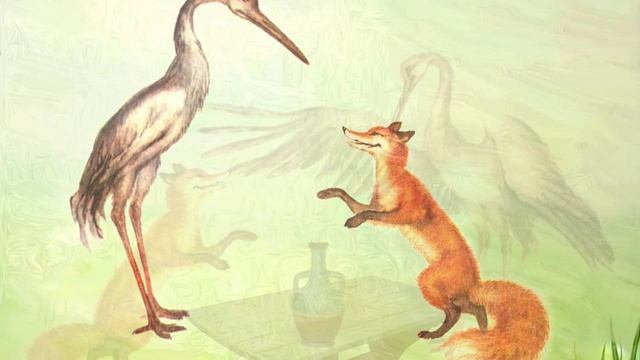 Лиса и журавль смотреть онлайн