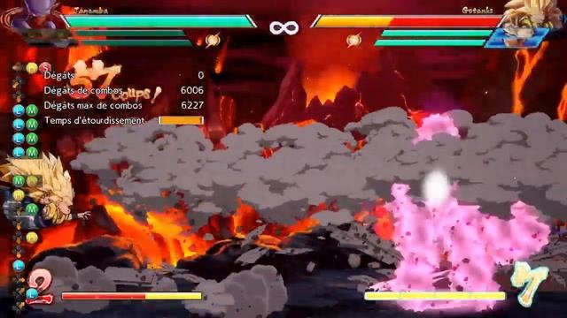 Dragon Ball FighterZ Janemba Crazy Damages Combos смотреть онлайн