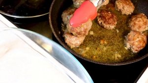 Митболы с Овощами | Запечёные Под Сливочным Соусом