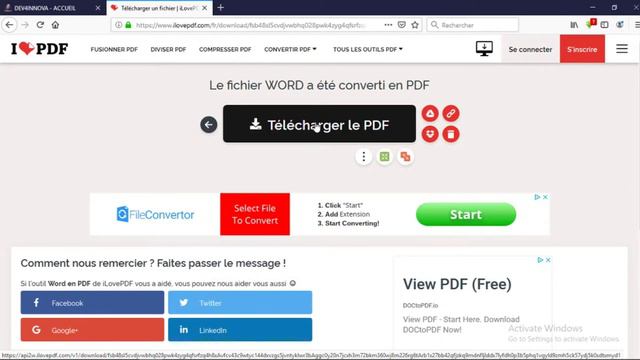 Comment convertir facilement un fichier Word en PDF et vice versa смотреть онлайн
