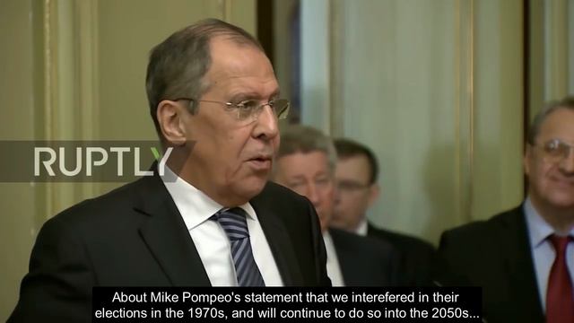 Lavrov trolls Pompeo like a BOSS смотреть онлайн