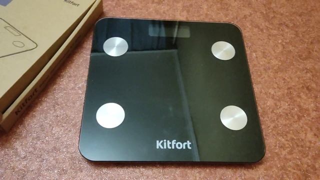 напольные весы kitfort KT-805 смотреть онлайн