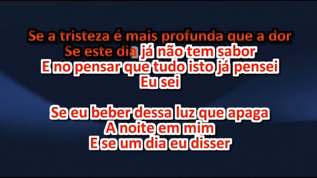 Sara Tavares - Eu Sei (Karaoke Version) смотреть онлайн