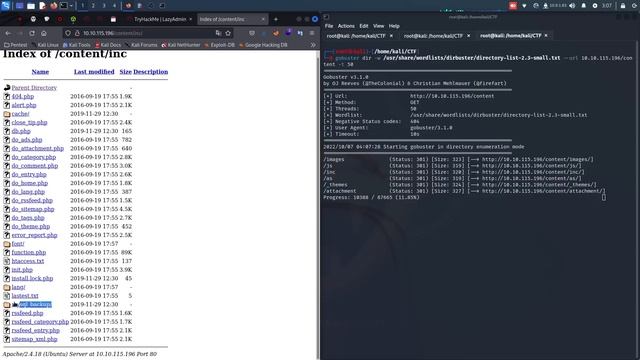 Обучение пентесту с нуля | CTF | TryHackMe - LazyAdmin | Информационная безопасность смотреть онлайн