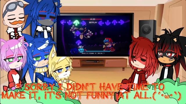 Sonic Character react to Sonic.exe 3.0/3.5 || Sonic's || Mix File Vol.5 ||Sonic.exe смотреть онлайн