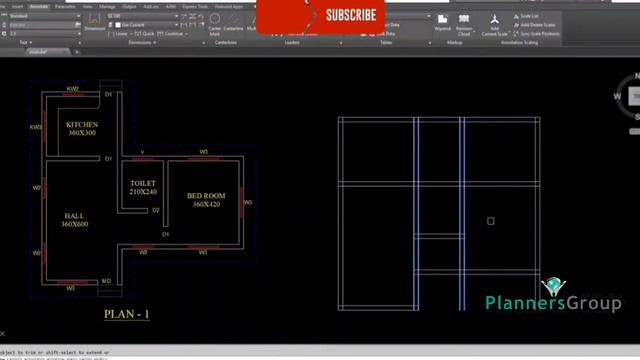 AutoCAD Malayalam Tutorial | AutoCAD Mentor level Training | Plan Creation | Class - 2 смотреть онлайн