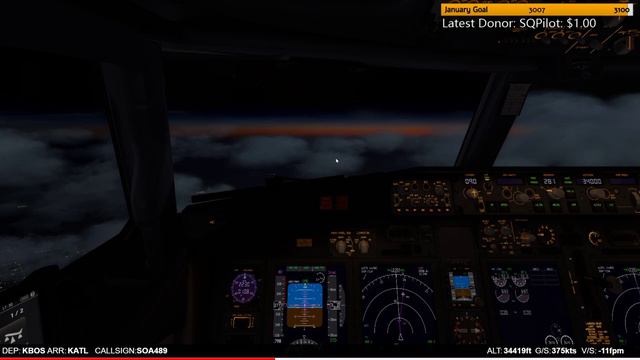 3,000 Subscriber Stream! | Boeing 738 Zibo | VATSIM LIVE | X-Plane 11 смотреть онлайн