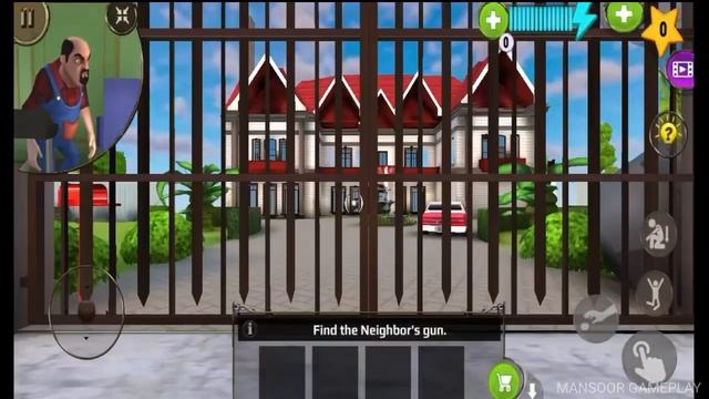 Scary Stranger 3D - Full GamePlay Walkthrough Part 5 All Pranks Scary Neighbor Funny (Android,iOS)