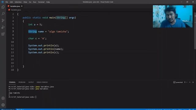 Data Types, Variables and Constants | #3 | complete Java Tutorial tamil | Learn Java for Beginners смотреть онлайн