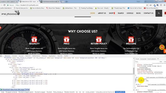 Custom Font in Shopify | Font Awesome in Shopify | Custom Font in Web | Font Awesome in Web смотреть онлайн