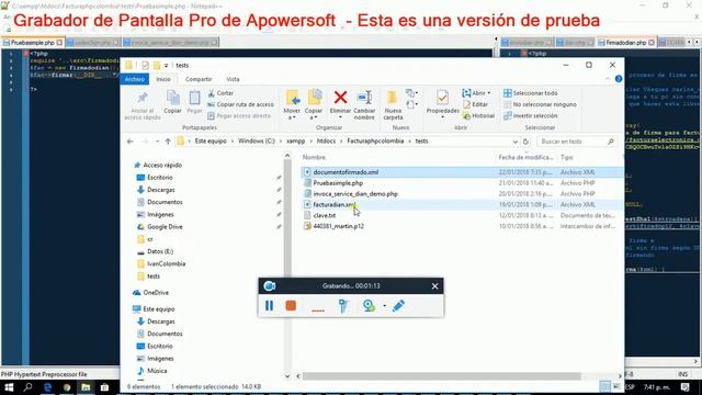 Firmado XADES-EPES DIAN colombia PHP смотреть онлайн