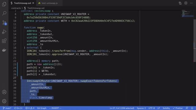 Uniswap V2 - Swap Tokens | DeFi смотреть онлайн
