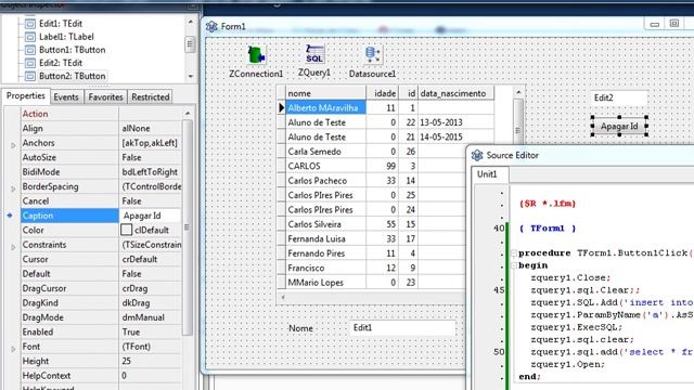 Lazarus Delete Record Mysql смотреть онлайн