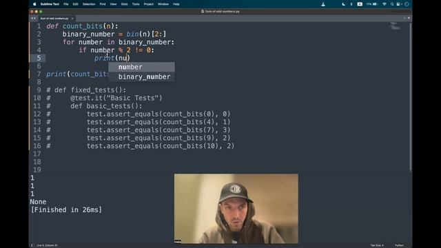 Codewars (Python?) | Bit Counting | kyu6 смотреть онлайн