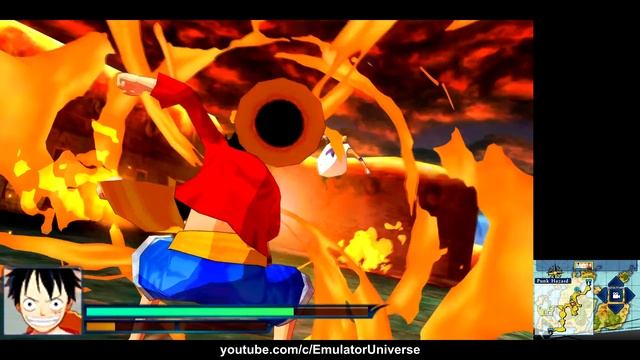 One Piece: Unlimited World Red - 3DS Gameplay (Citra) 1080p 60fps смотреть онлайн