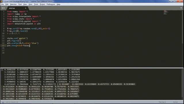 Polynomial Regression model for Sine function using Python and Sklearn - Part 1 смотреть онлайн