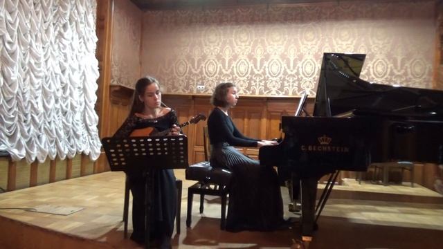 В. Конов "Путешествие в старый Петербург" сюита для домры и фортепиано. смотреть онлайн