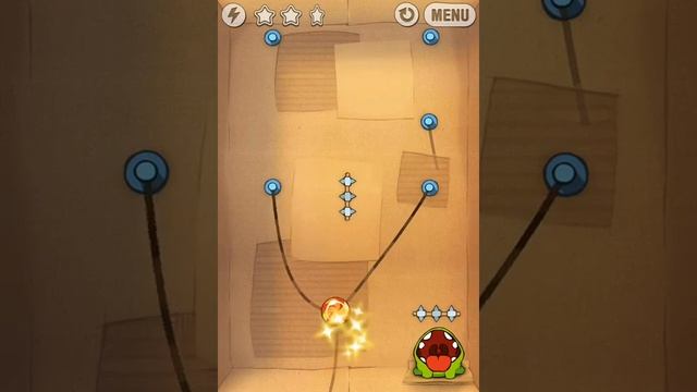 Cut The Rope 1-18 Walkthrough / Solution (Cardboard Box) Level Guide. смотреть онлайн