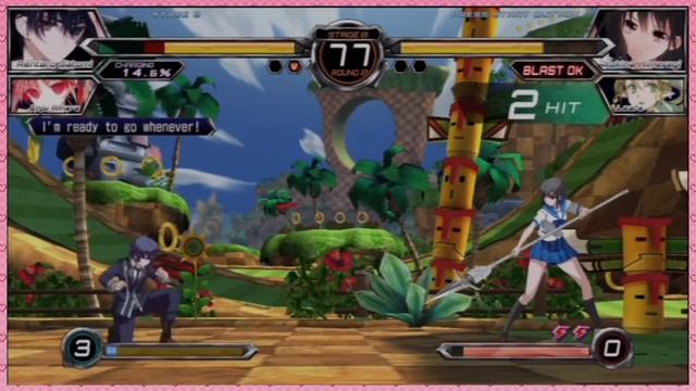 Dengeki Bunko FIGHTING CLIMAX ｢English Ver.｣ - Story Mode: Rentaro Satomi FINAL (DokiDoki Gaming) смотреть онлайн