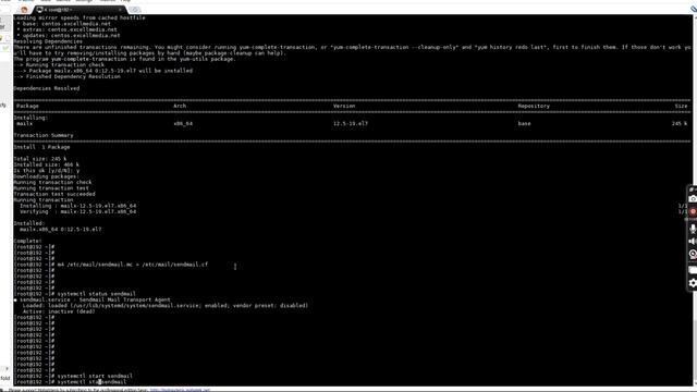 How to Install & Configure Sendmail Server on RHEL/CentOS 7 смотреть онлайн