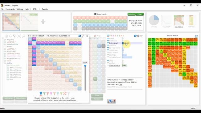 Флопзилла Pro Анализ диапазон IZOLATE Vs FISH MTT