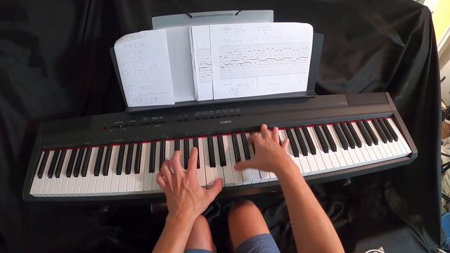 Chopin Prelude 8 in F# minor | Yamaha P-115 смотреть онлайн