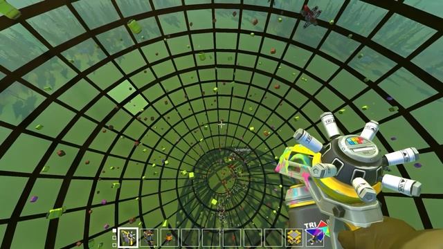 Zero Gravity 3D Explosive Tron Battle! (Scrap Mechanic Multiplayer Monday) смотреть онлайн