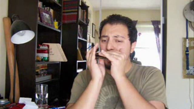 Slow Blues on Chromatic Harp смотреть онлайн