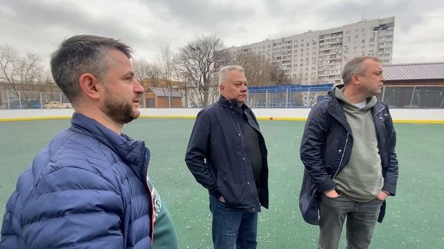 Хоккейная коробка в Рублево смотреть онлайн