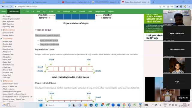 TREEMAP & DEQUE IN JAVA смотреть онлайн