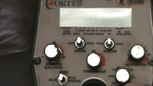 Tesoro Cortes Introduction Teosor's Top Of The Line Detector