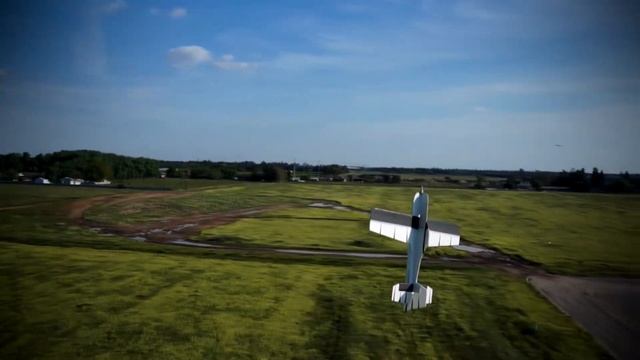 Aerial Video of 3D Scratch Built 3D foamy Sony Nex-5n Fresno Field HoverFly смотреть онлайн