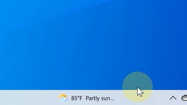 How to Remove Weather News Widget from Taskbar on Windows 10 смотреть онлайн