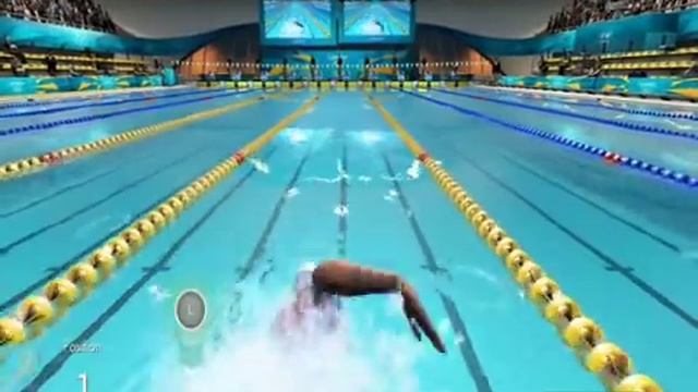 London 2012: The Official Game of the Olympic Games - PC - 50m Swimming gameplay смотреть онлайн