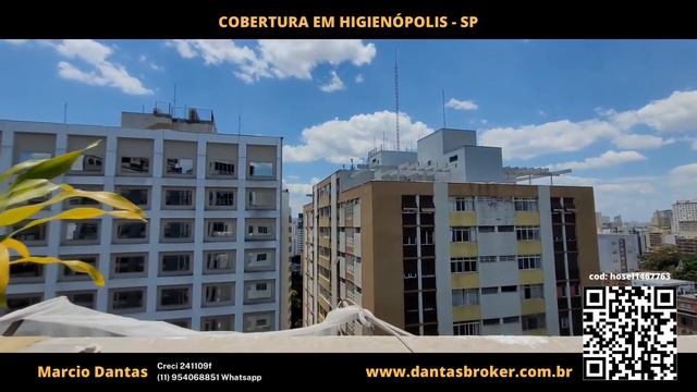MORE EM HIGIENÓPOLIS REGIÃO NOBRE DE SÃO PAULO - COBERTURA À VENDA смотреть онлайн