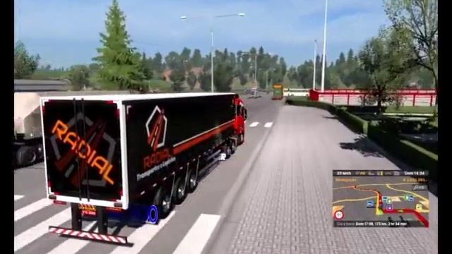 Volvo FH Radial transportes Ets2 #Vida de caminhoneiro смотреть онлайн
