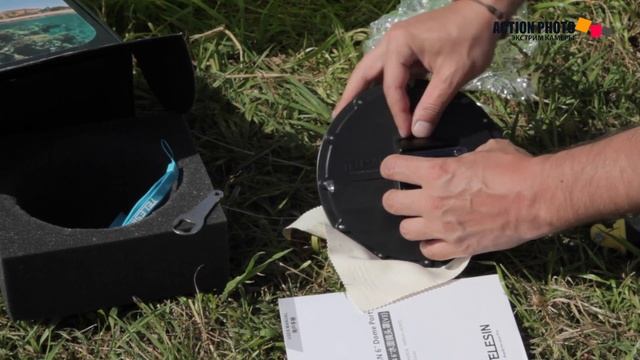 Купол для GoPro - Dome Port Telesin V3