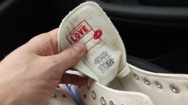 обзор на Конверсы с сердечками converse valentine's day смотреть онлайн