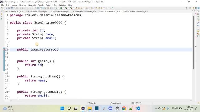 Rest Assured | 61 | Jackson Annotation | @JsonCreator & @JsonProperty | தமிழ் смотреть онлайн