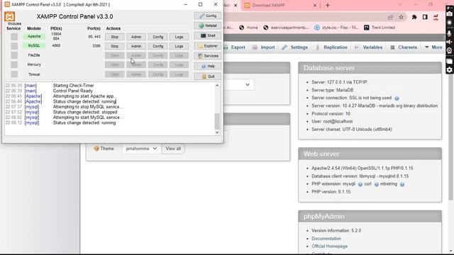 How to backup database in xampp server phpmyadmin - offline || 100% working смотреть онлайн