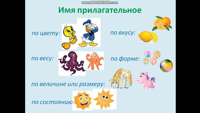 Видеоурок имя прилагательное.2 класс смотреть онлайн