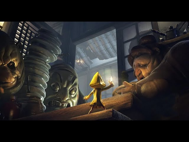 Little nightmares прохождение #5. Слишком много новых монстров. Все пытаются меня поймать и убить. смотреть онлайн