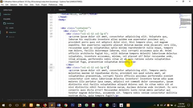 Bootstrap grid system bangla tutorial 2020 PART -04 master of tutorials смотреть онлайн