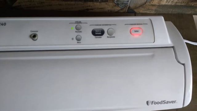 Como usar OSTER V2040 & V2240 FOODSAVER - Maquina para sellar al vacio 2 parte смотреть онлайн