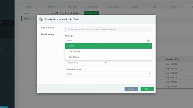 Creating PostgreSQL Alerts - ScaleGrid DBaaS смотреть онлайн